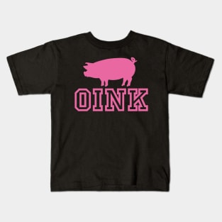 Oink (Pink) Kids T-Shirt